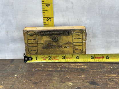 Sharpening Stone With Box Antique #1421