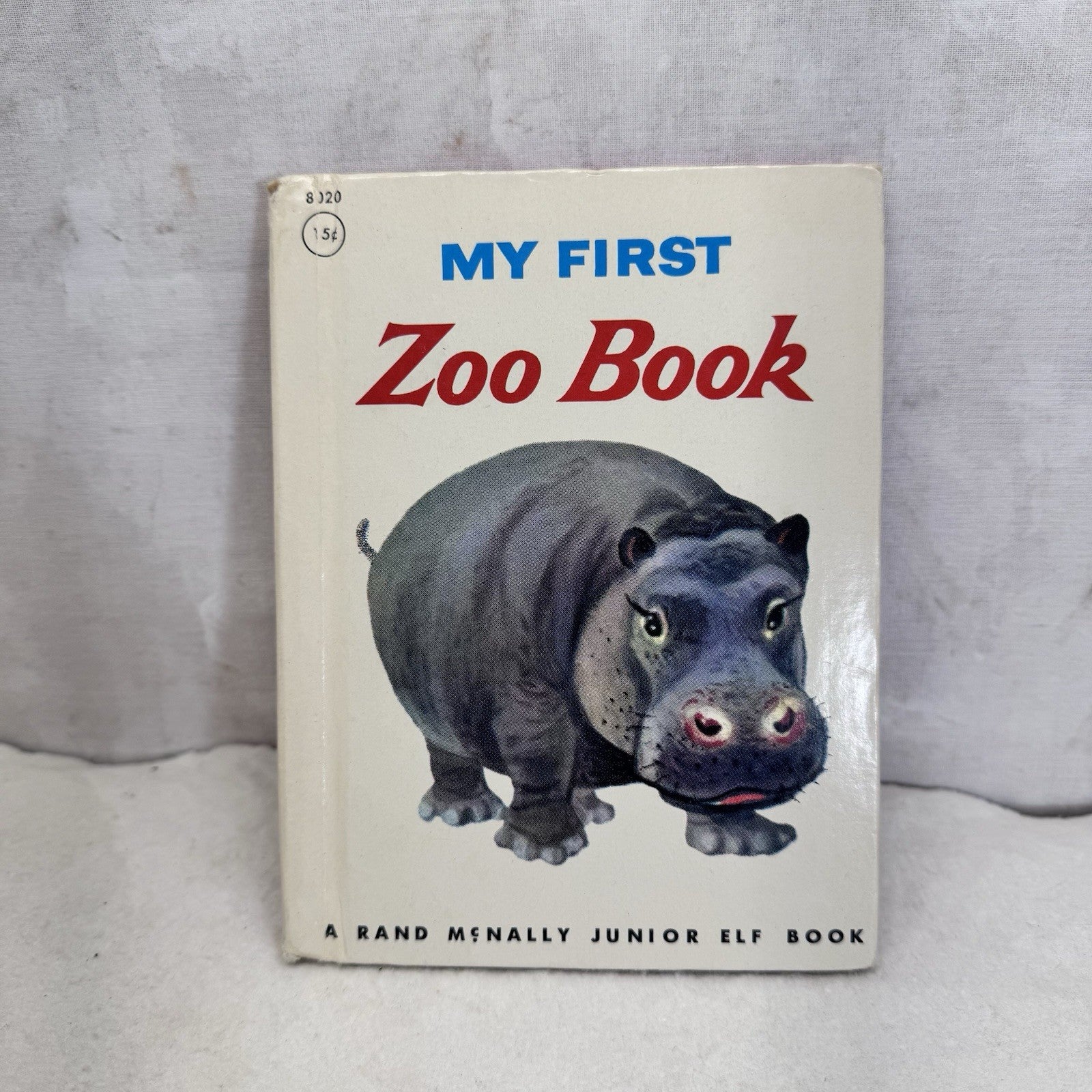 My First Zoo Book A Rand McNally Junior Elf Book Vintage Children’s Book
