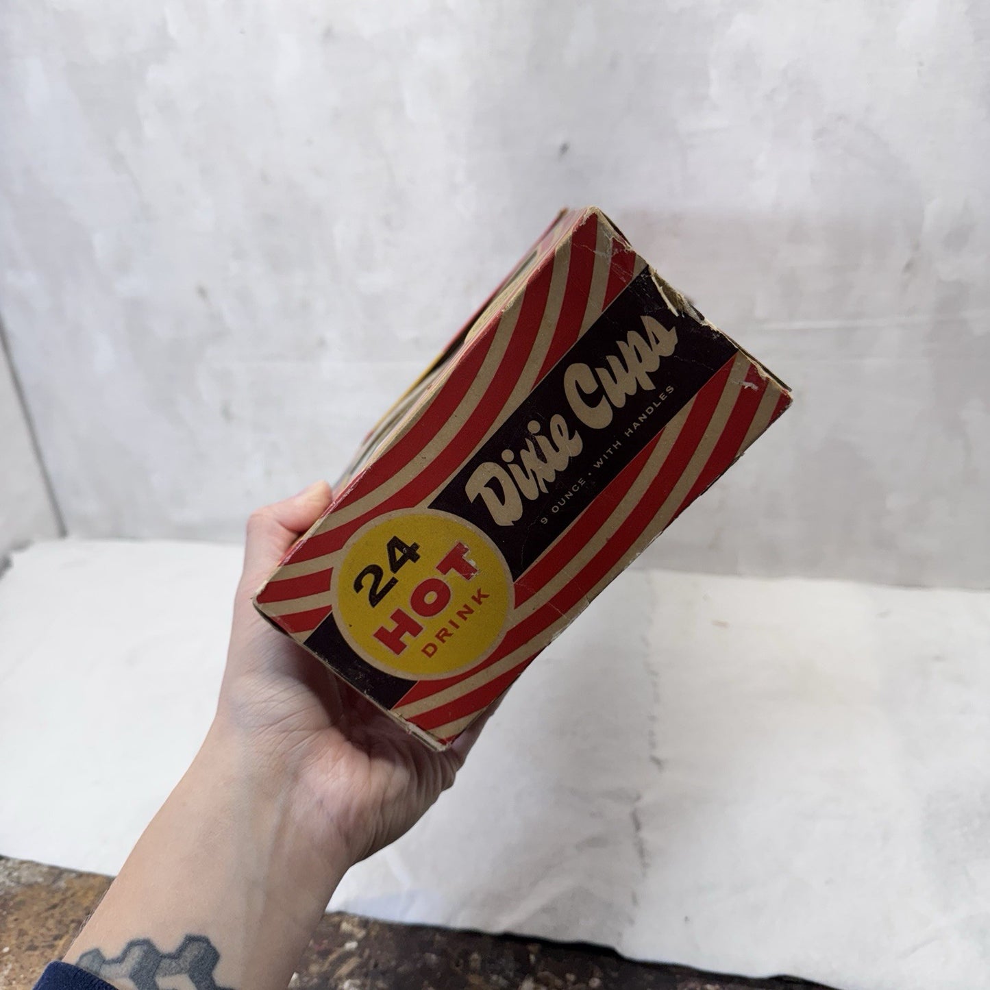 Vintage Dixie Cup Partial NOS Box