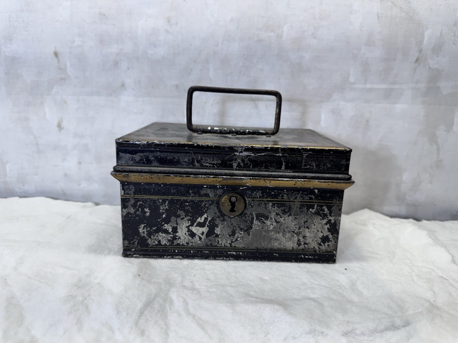 Metal Vintage Money Box Rustic #S-2015