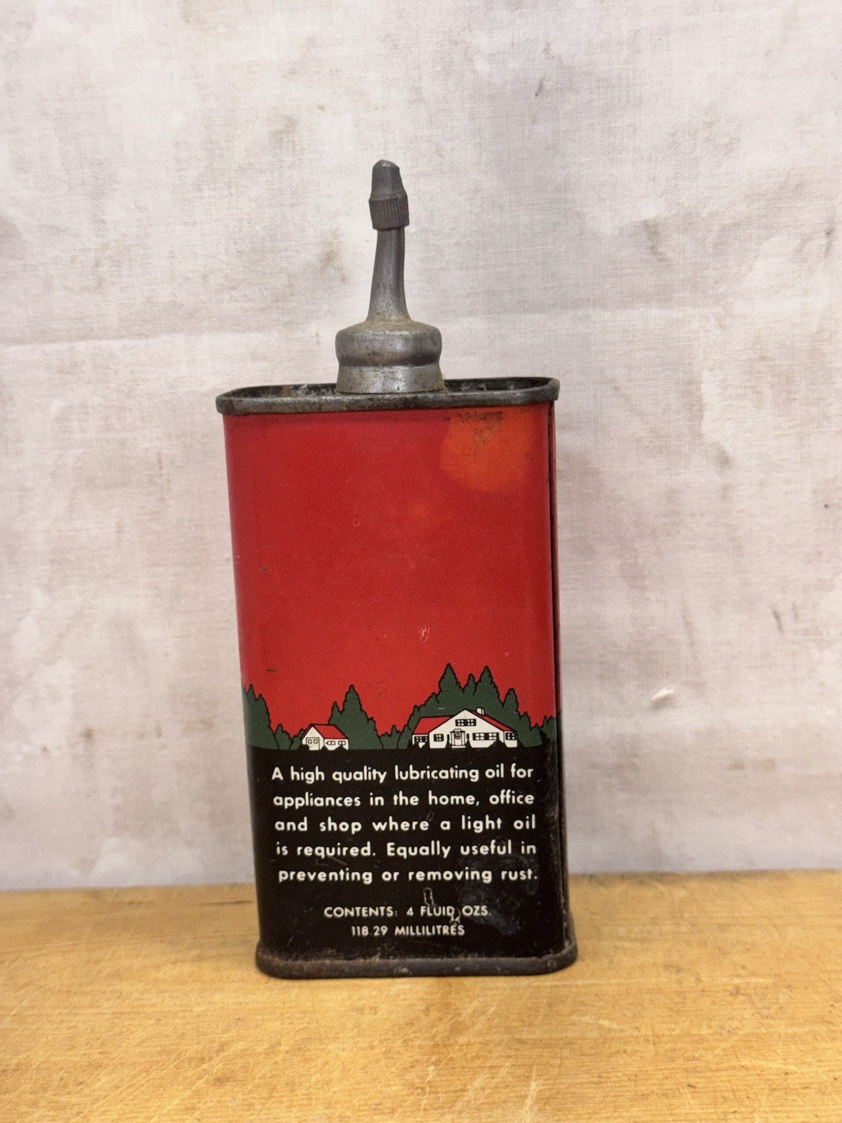 Vintage Texaco Home Lubricant Tin #1123