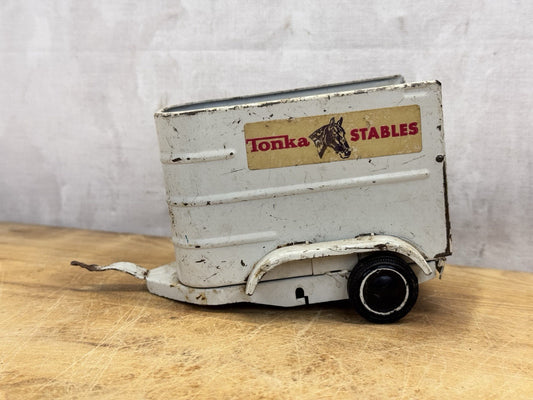 Vintage Tonka Horse Trailer Pressed Steel #1399