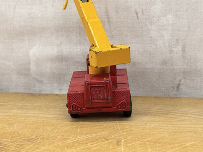 Vintage 1969 Lesney Matchbox No.42 Iron Fairy Crane Made in England