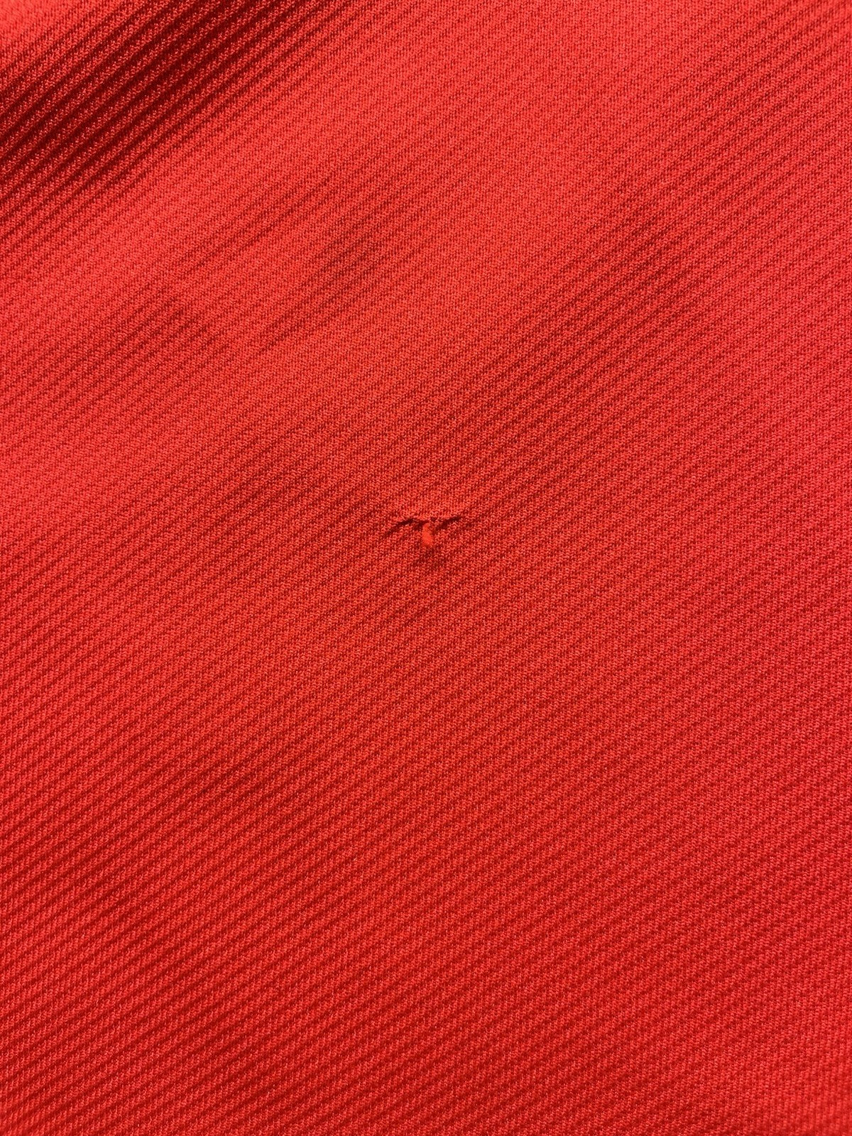 1960s Women’s Red  Appliquéd Knit Sleeveless Shirt