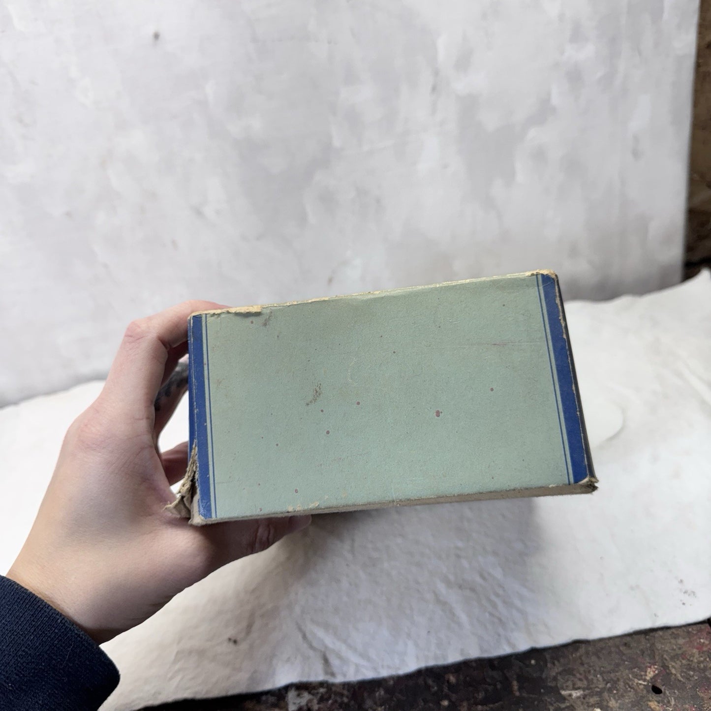 Ingraham Broadcast Day Alarm Clock Vintage Empty Box 