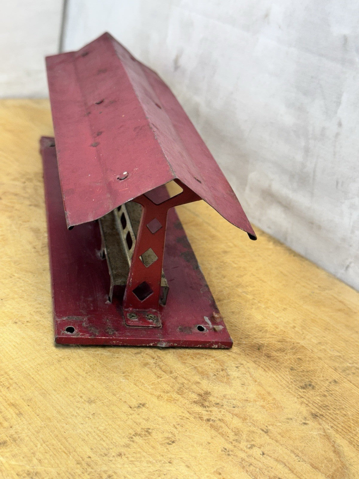 Hafner Vtg O Gauge Tin Litho Train Station Platform Bench Seats #1614