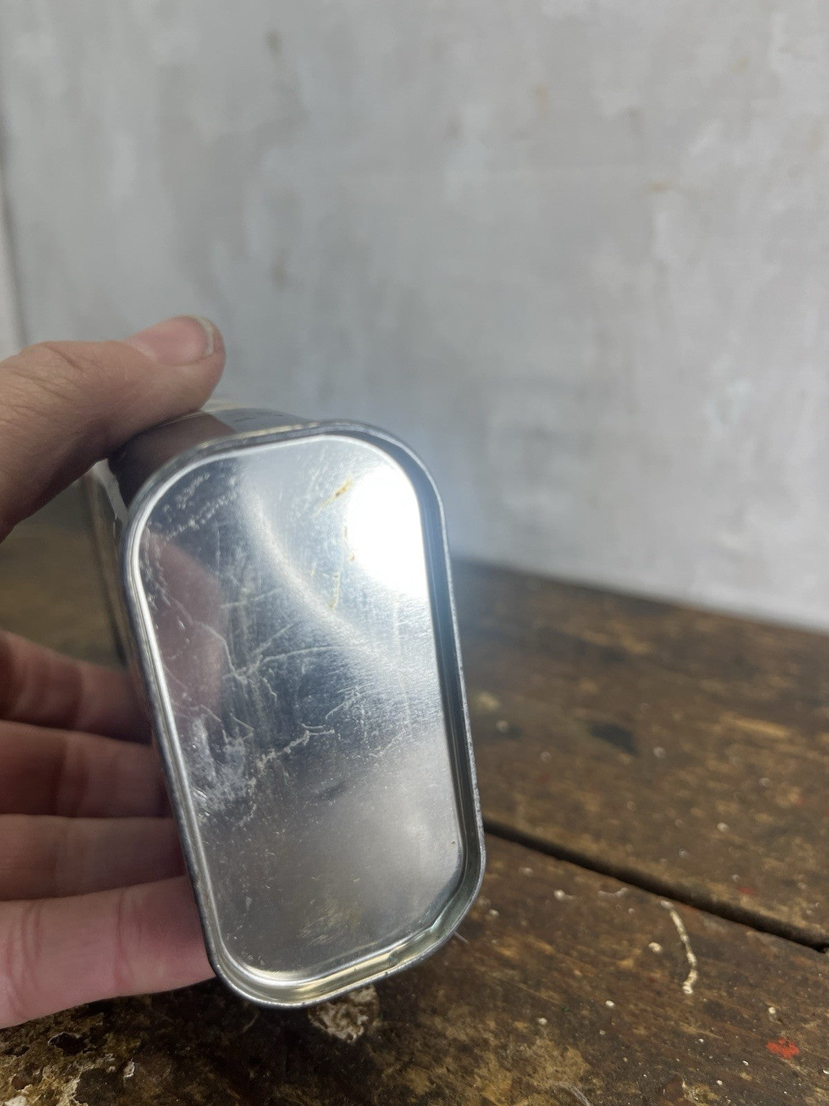 Vintage Triple-X Graphite Penetrating Oil  Tin with Spout Made USA Chicago Empty