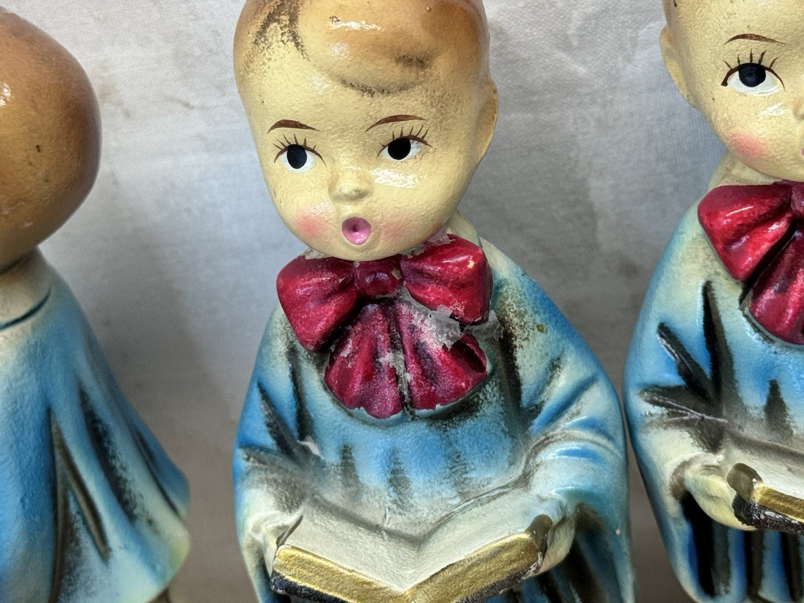 Vintage Japan Choir Boys Figurines #1586