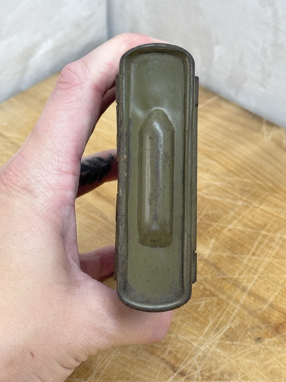 WWII Medical Metal Tin Green Vintage #1201