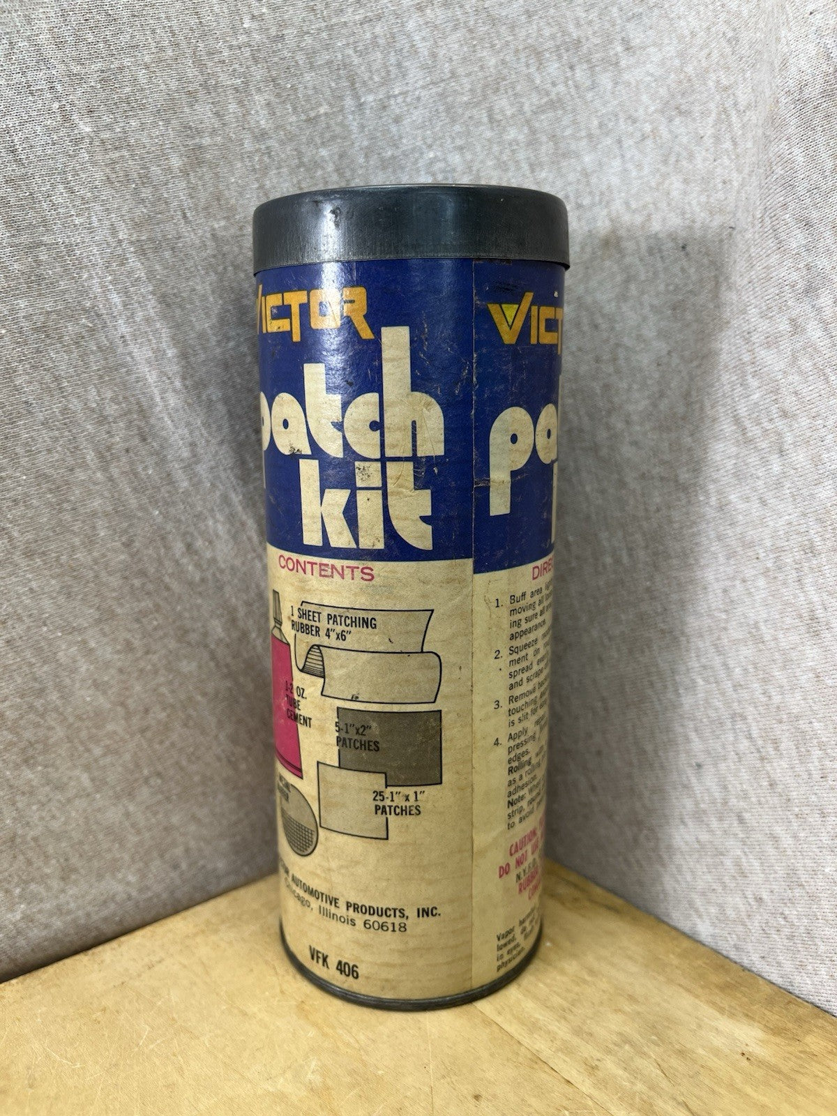 Victor Vintage Patch Kit