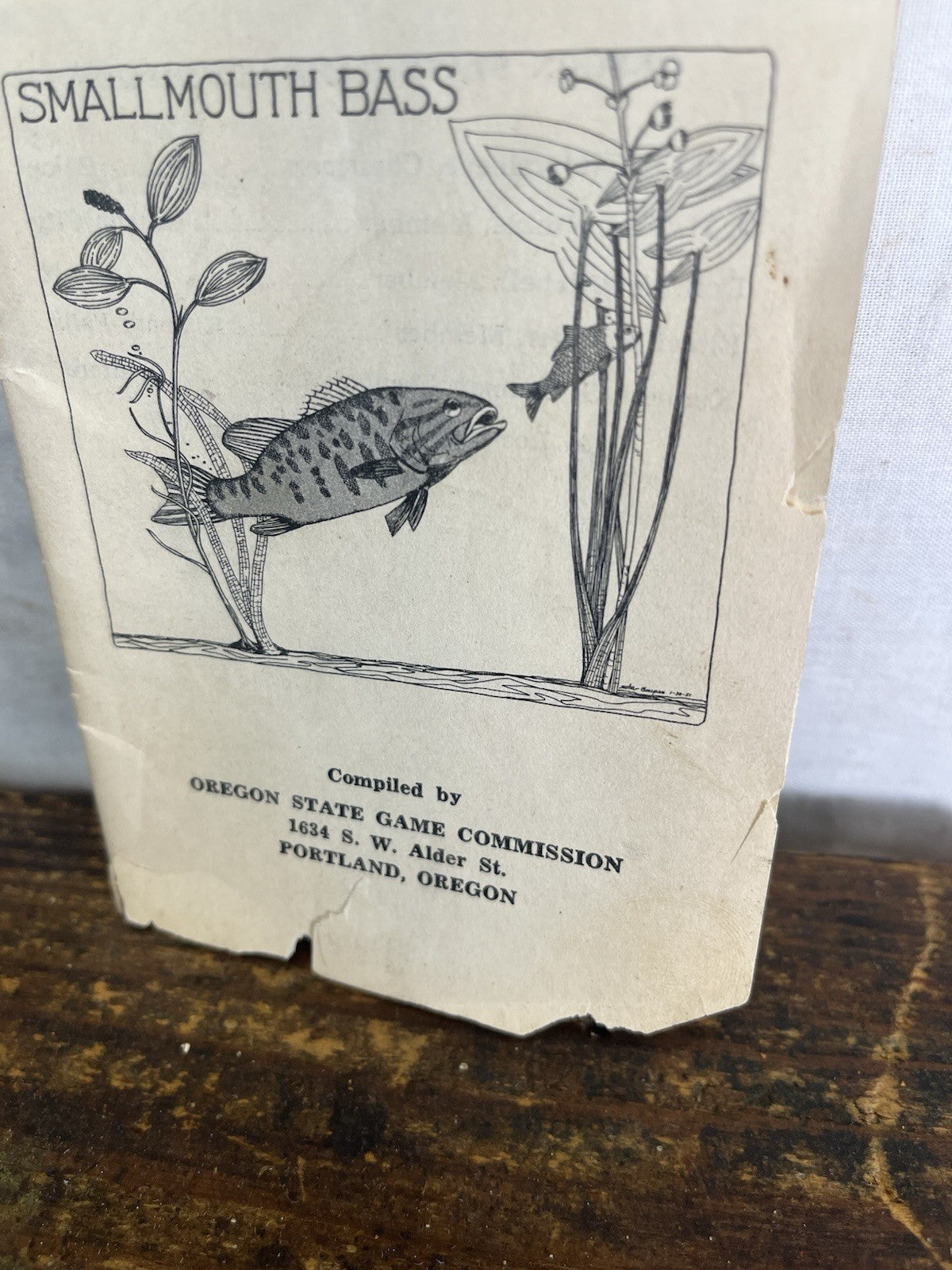 Oregon Anglers 1951 Pamphlet 