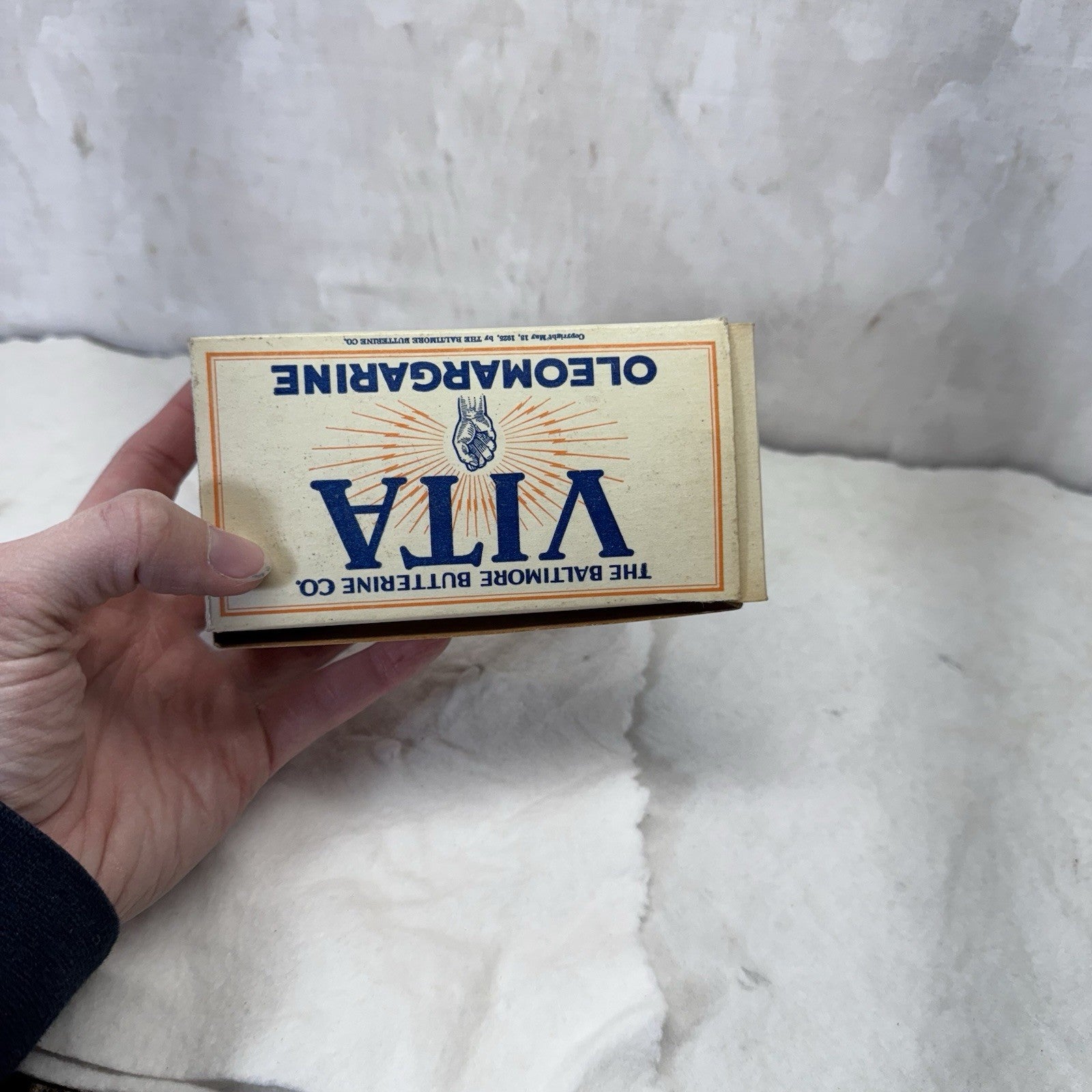 Vita Oleomargarine Empty Vintage Box 