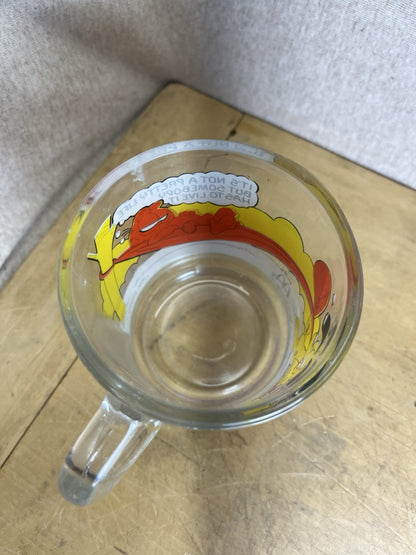 Garfield Mc Donald’s Vintage Glass Mug