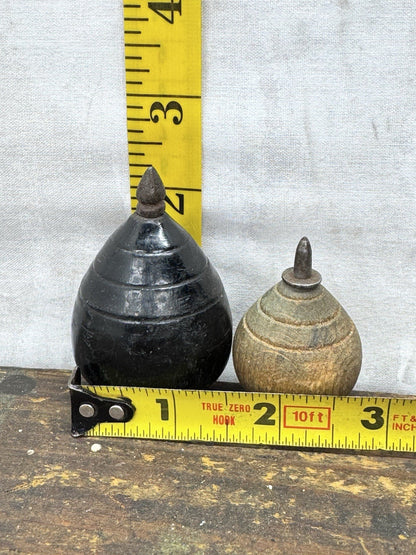 Wooden Antique Spin Tops #1616