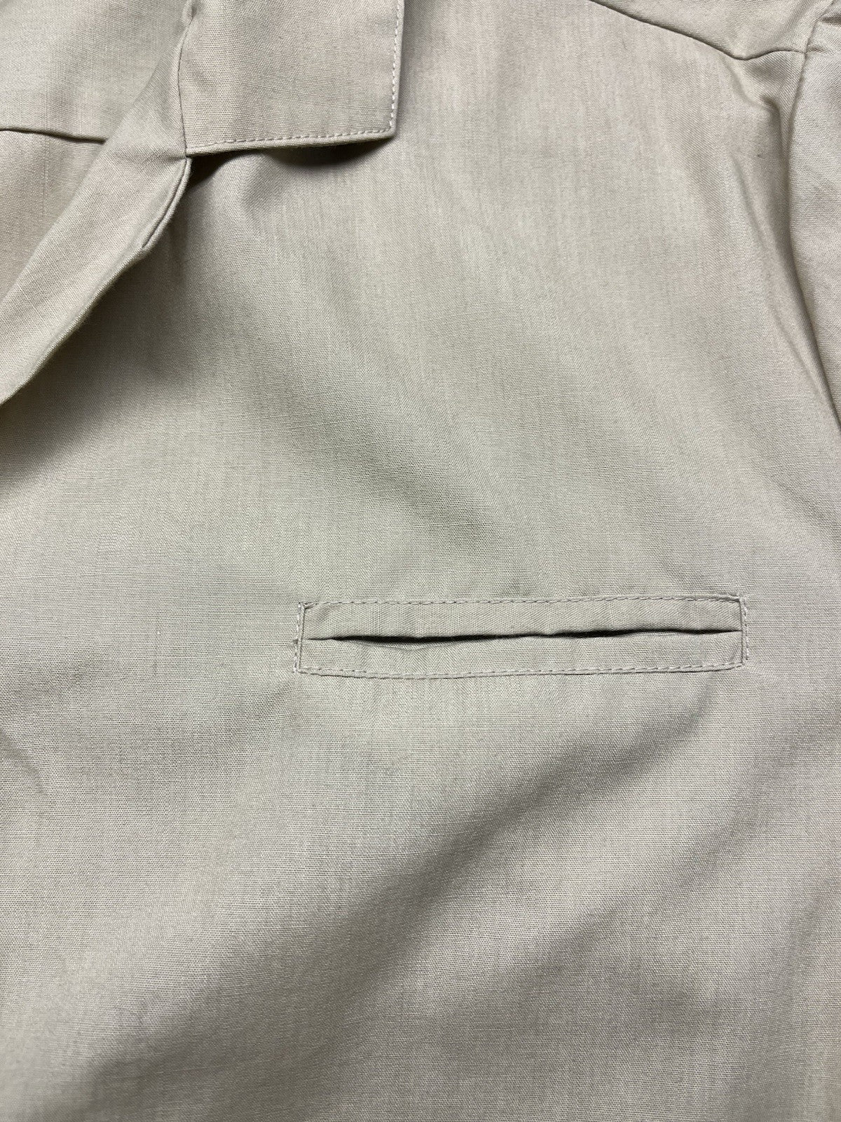 1970s Women’s Tan Cotton L Sleeve Shirt