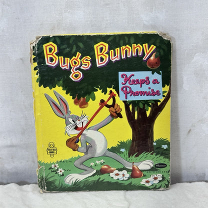 Bugs Bunny Keeps A Promise Children’s Flawed Vintage Book