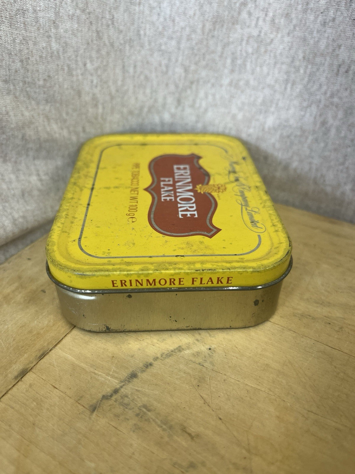 Vintage Murrays Erinmore Flake Empty Tobacco Tin Tobacciana