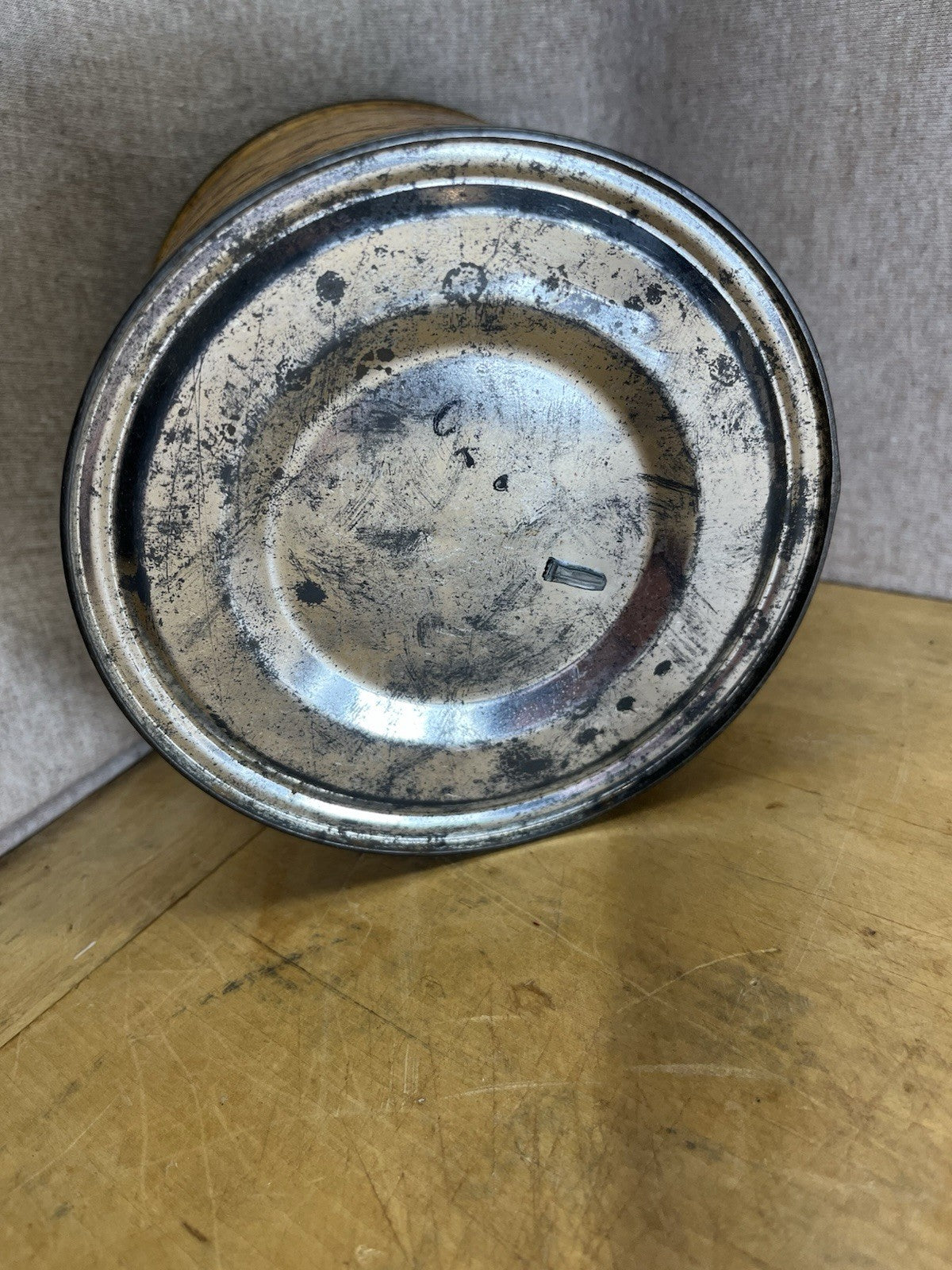 Antique Eight Brothers Long Cut Tobacco Tin And Lid Union Made 1926