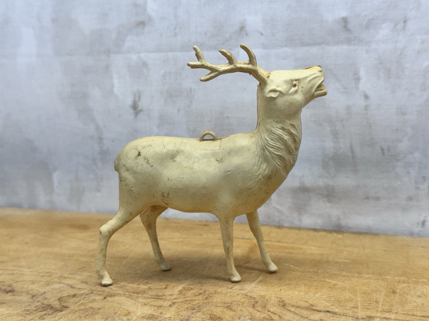 Plastic Reindeer Vintage Christmas #1054