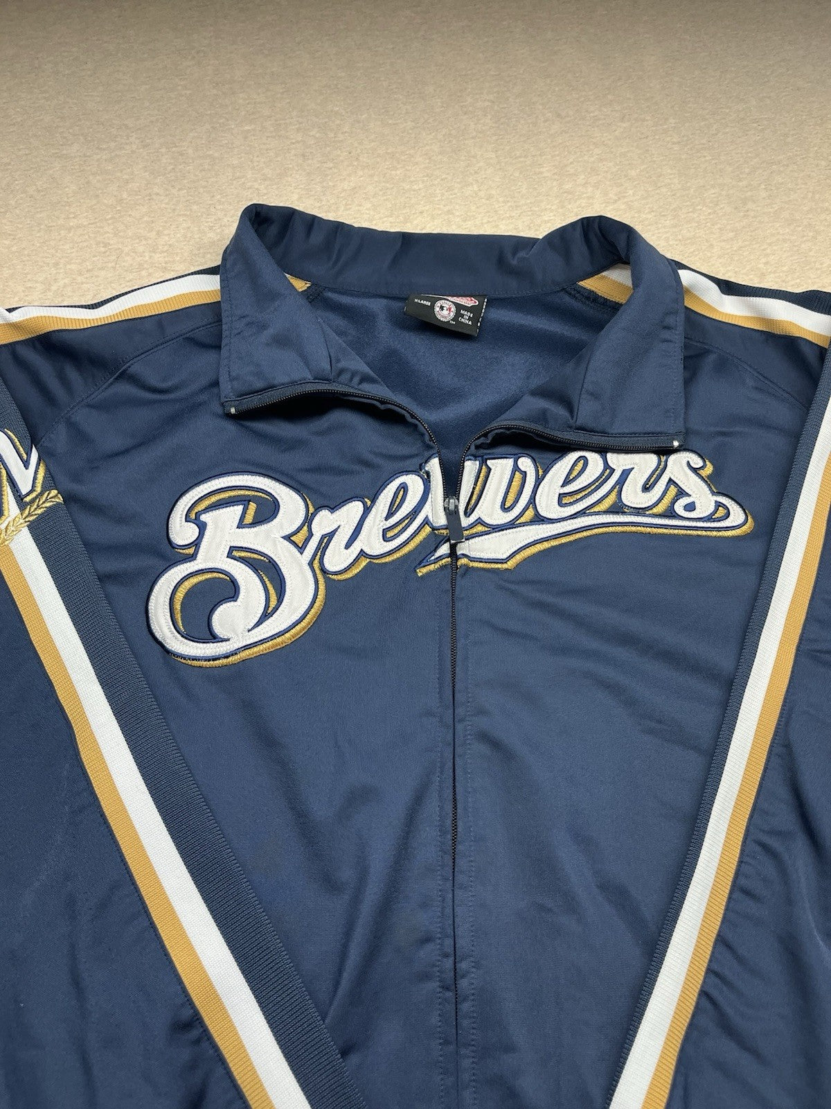 Milwaukee Brewers Stitches Jacket XL