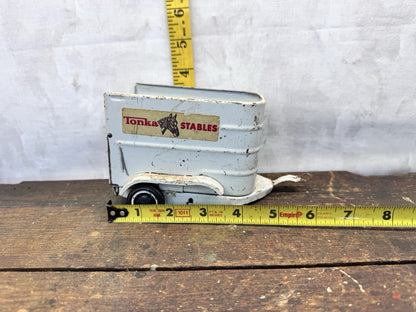 Vintage Tonka Horse Trailer Pressed Steel #1399