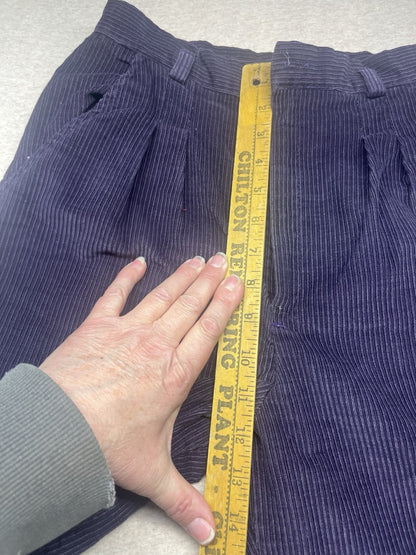 1980s Women’s Purple Corduroy Jeans