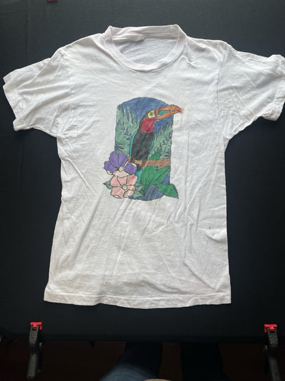 1980s, 1990s Fruit Of The Loom Toucan Tshirt