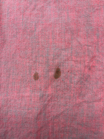 1950s,60s, Boys Youth Faded Red Cotton Shirt 