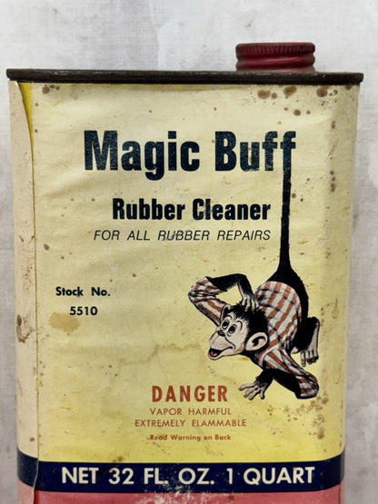 Monkey Grip Magic Buff Rubber Cleaner Vintage #1103