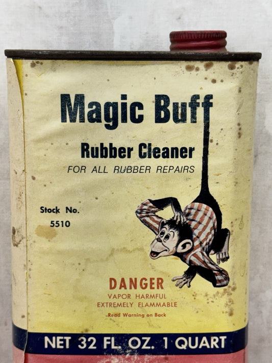 Monkey Grip Magic Buff Rubber Cleaner Vintage #1103