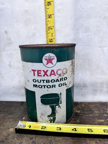 Texaco Outboard Motor Tin #1117