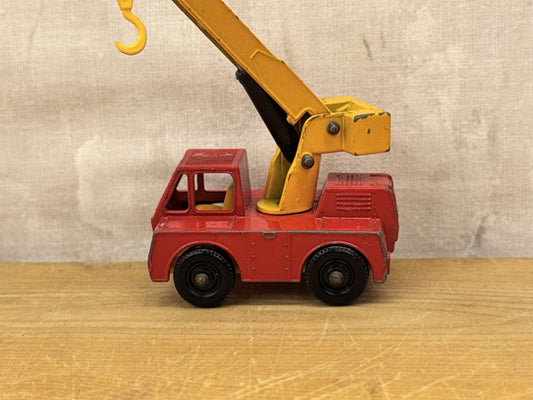 Vintage 1969 Lesney Matchbox No.42 Iron Fairy Crane Made in England