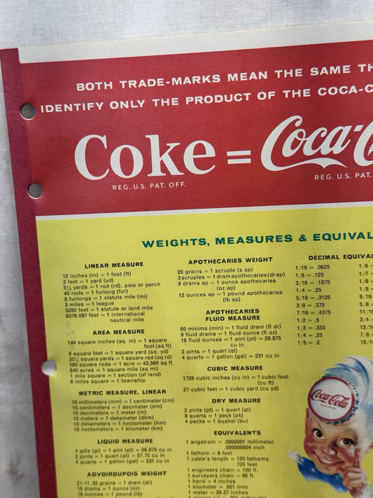 Coca Cola Advertising Vintage Notebook NOS #1500