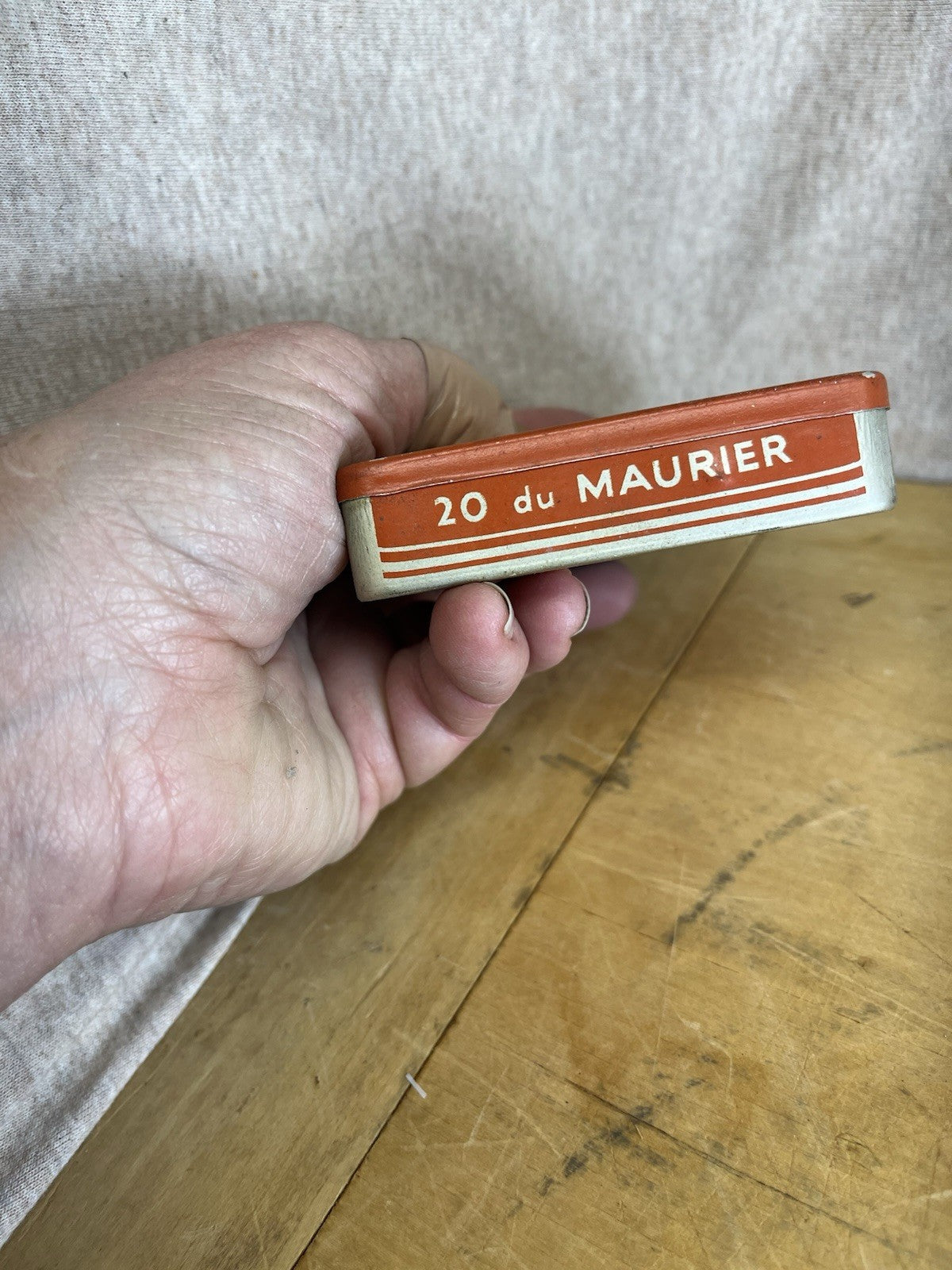 Du Maurier Empty Tobacco Tin