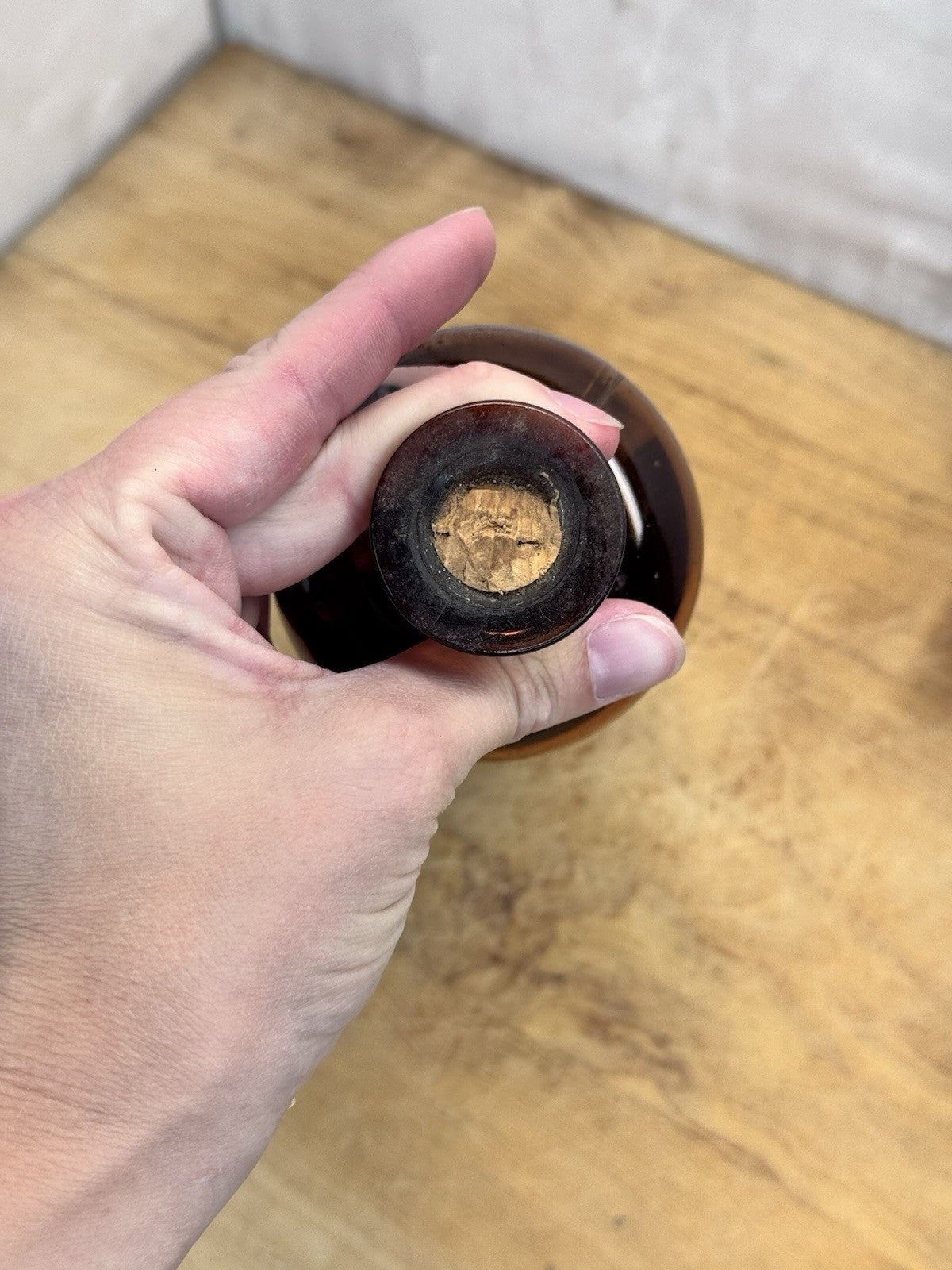 Brown Medical Bottle Pre Prohibition #S1419