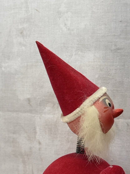 antique christmas West Germany Candy Santa #1063