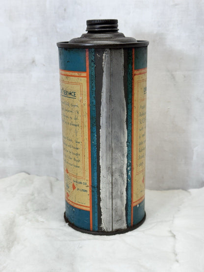 Fuller Furniture Polish Can Vtg #S-1777