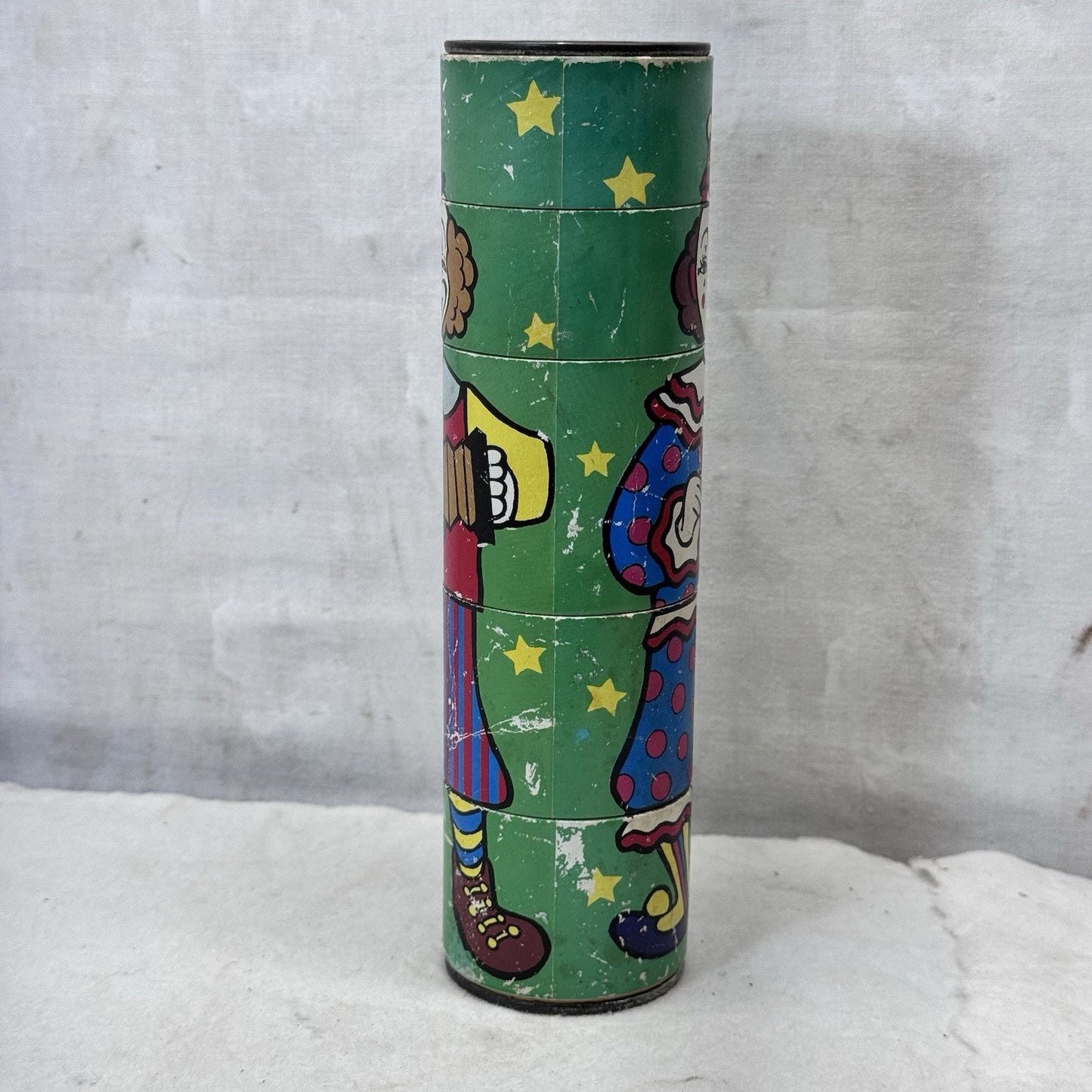 Ikecho Japan Toy Clown Kaleidoscope Vintage