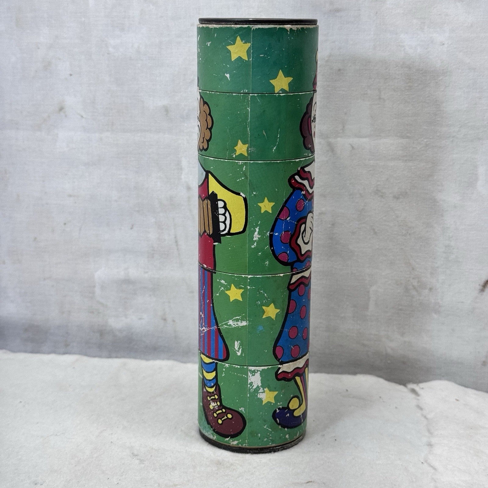 Ikecho Japan Toy Clown Kaleidoscope Vintage