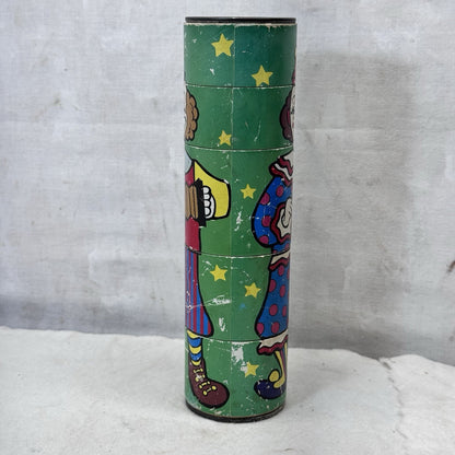 Ikecho Japan Toy Clown Kaleidoscope Vintage