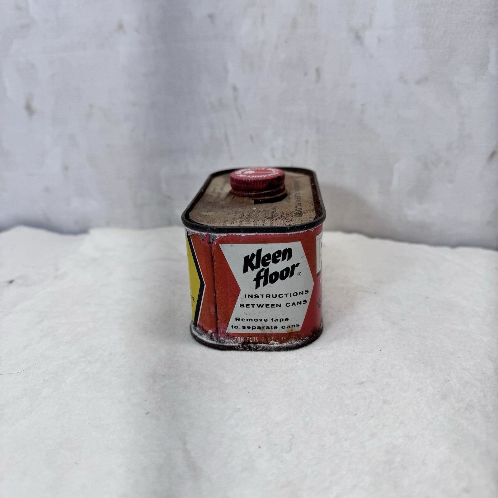Kleen Floor Cleaner Tin Vintage