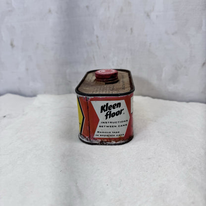 Kleen Floor Cleaner Tin Vintage