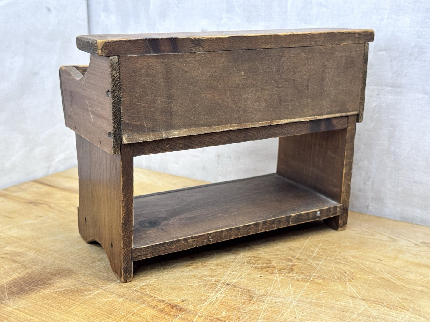 Mini Toy Dry Sink Primitive 1850s Doll #1157