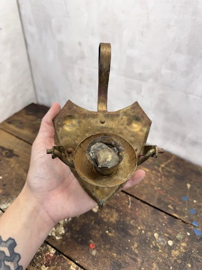 German Antique Ship Candle Holder #1010