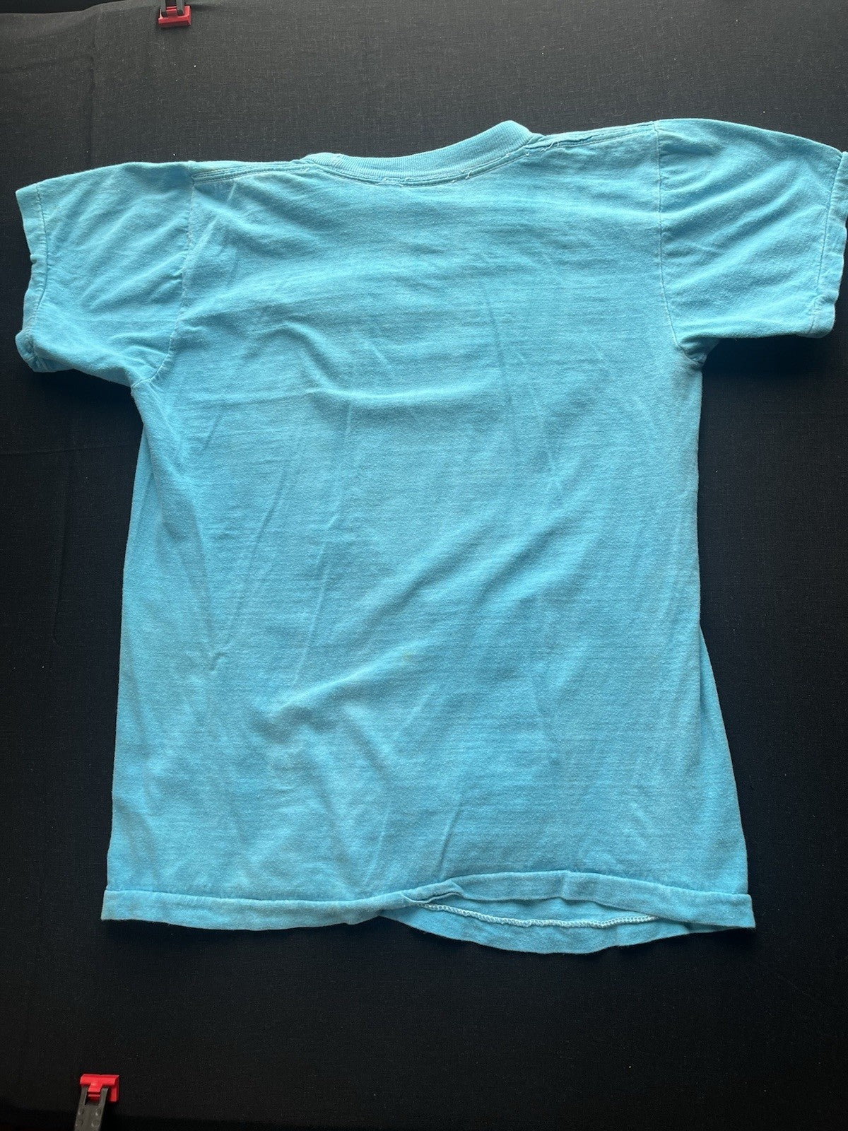 1970s, 80s Blue Distressed Coca Cola Tshirt