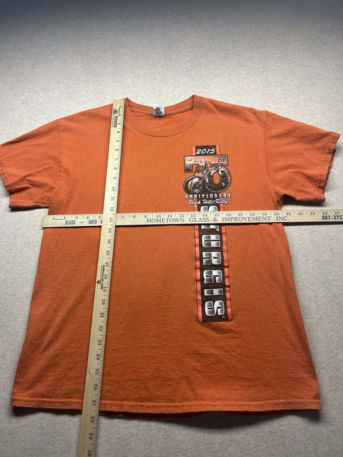 2015 Sturgis Black Hills Rally- South Dakota-Men's Large 75th Anniversary