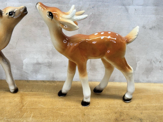 Pair Of Vintage Japan Deer #1082