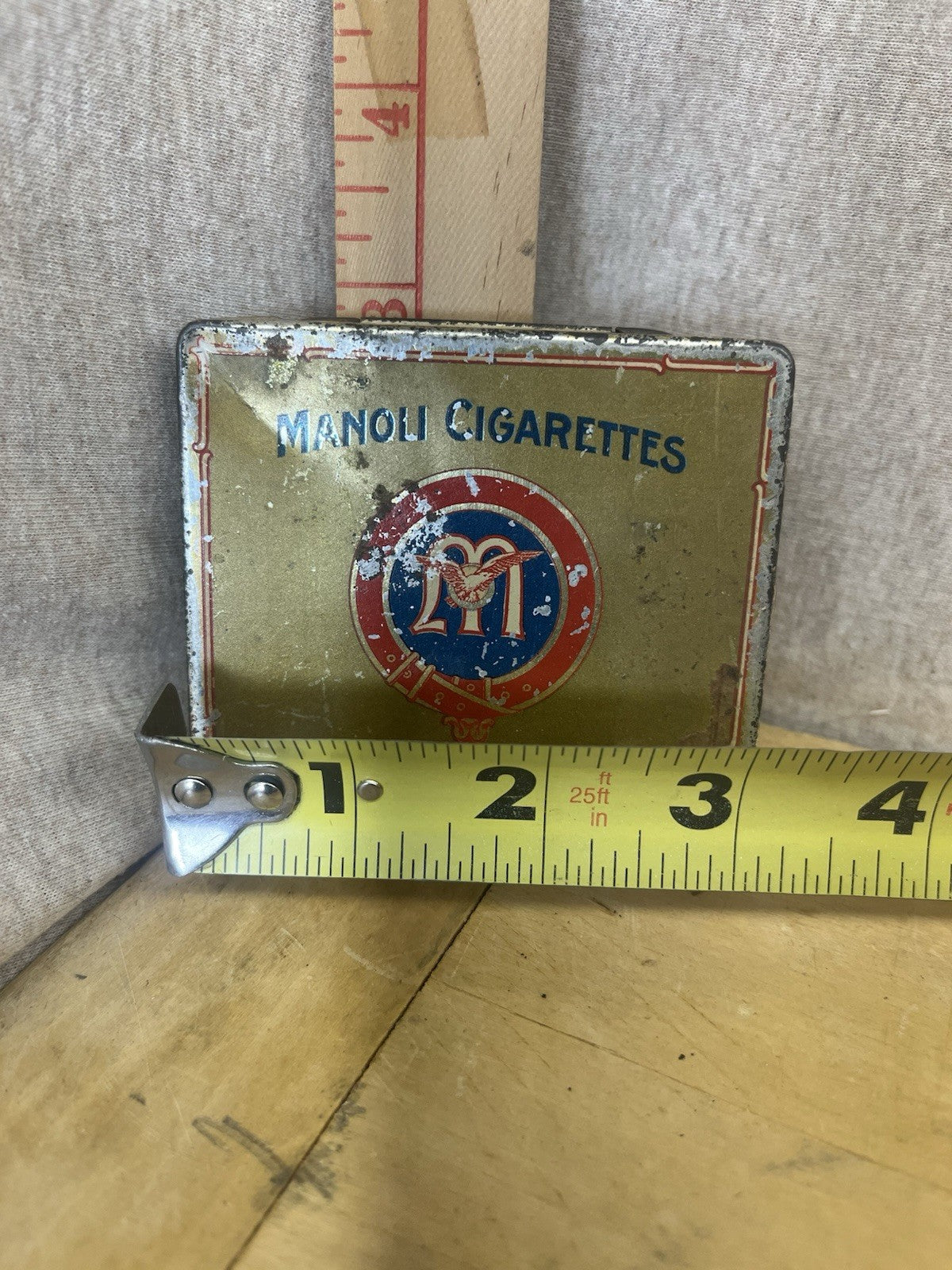 Manoli Empty Cigarette Tin