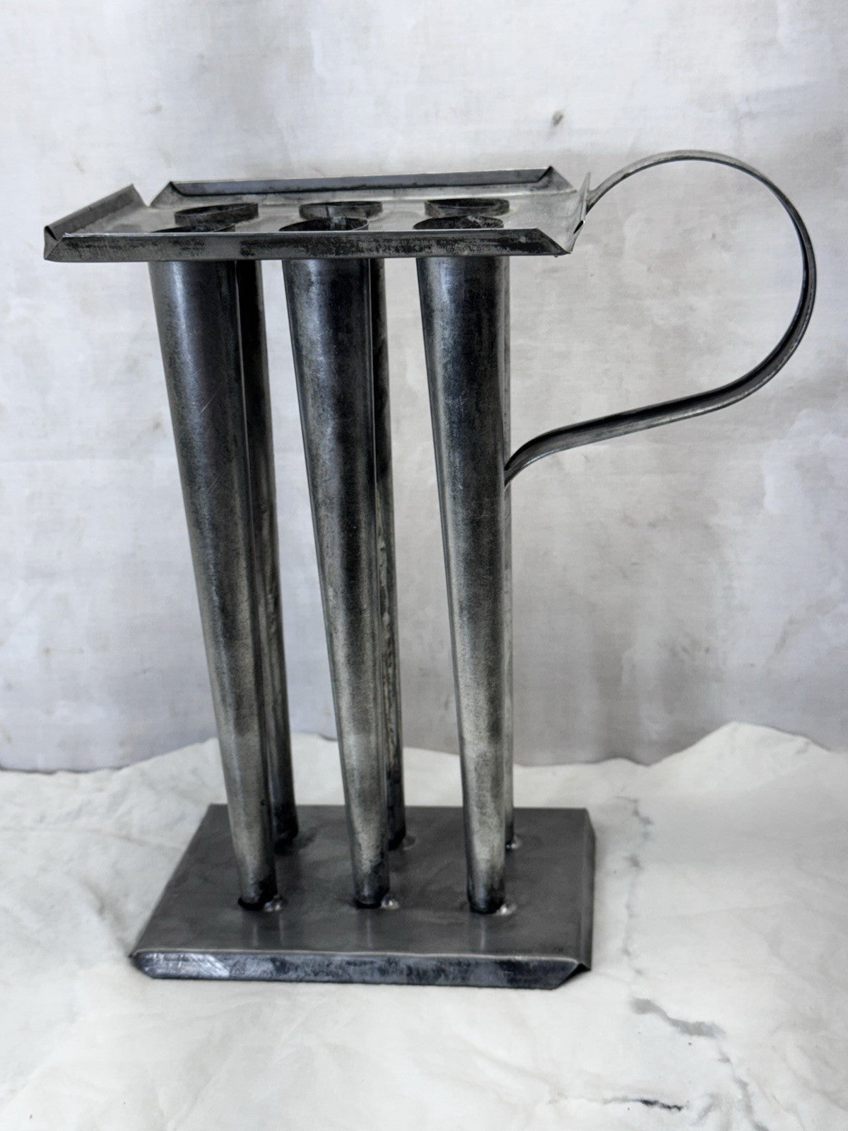 Tin Candle Mold Vintage #S-1965