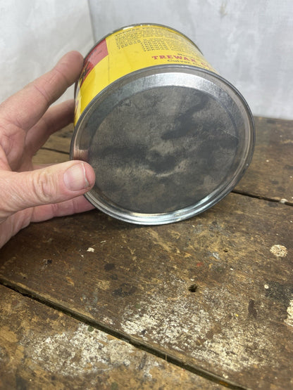 Vintage Trewax Tin Mancave